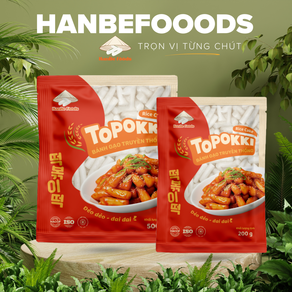 Bánh gạo hàn quốc truyền thống