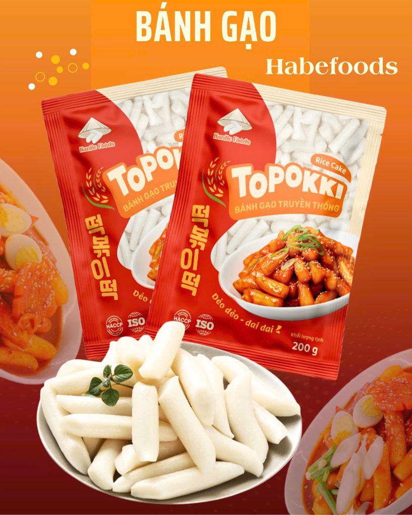 Bánh gạo hàn quốc truyền thống