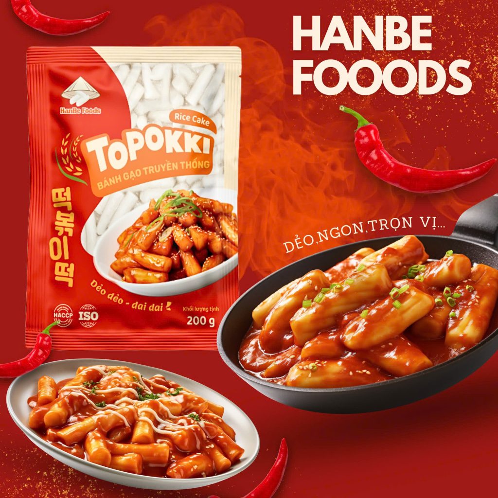 Bánh gạo hàn quốc truyền thống