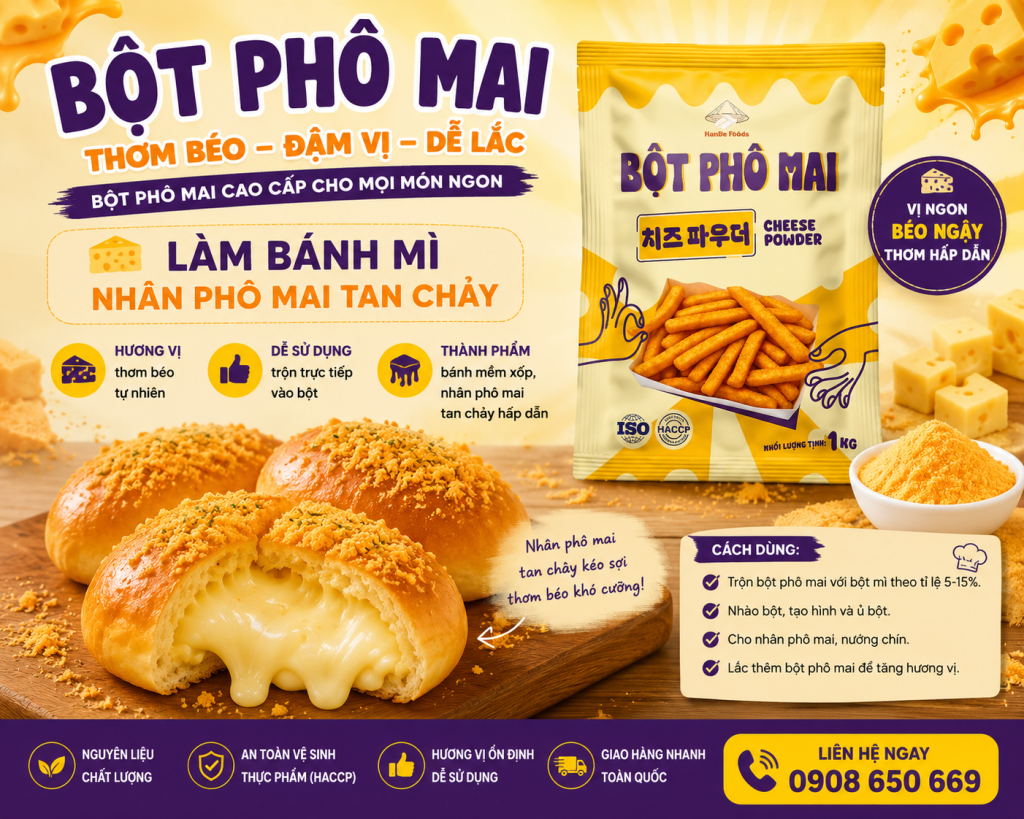 Bột Phô Mai lắc